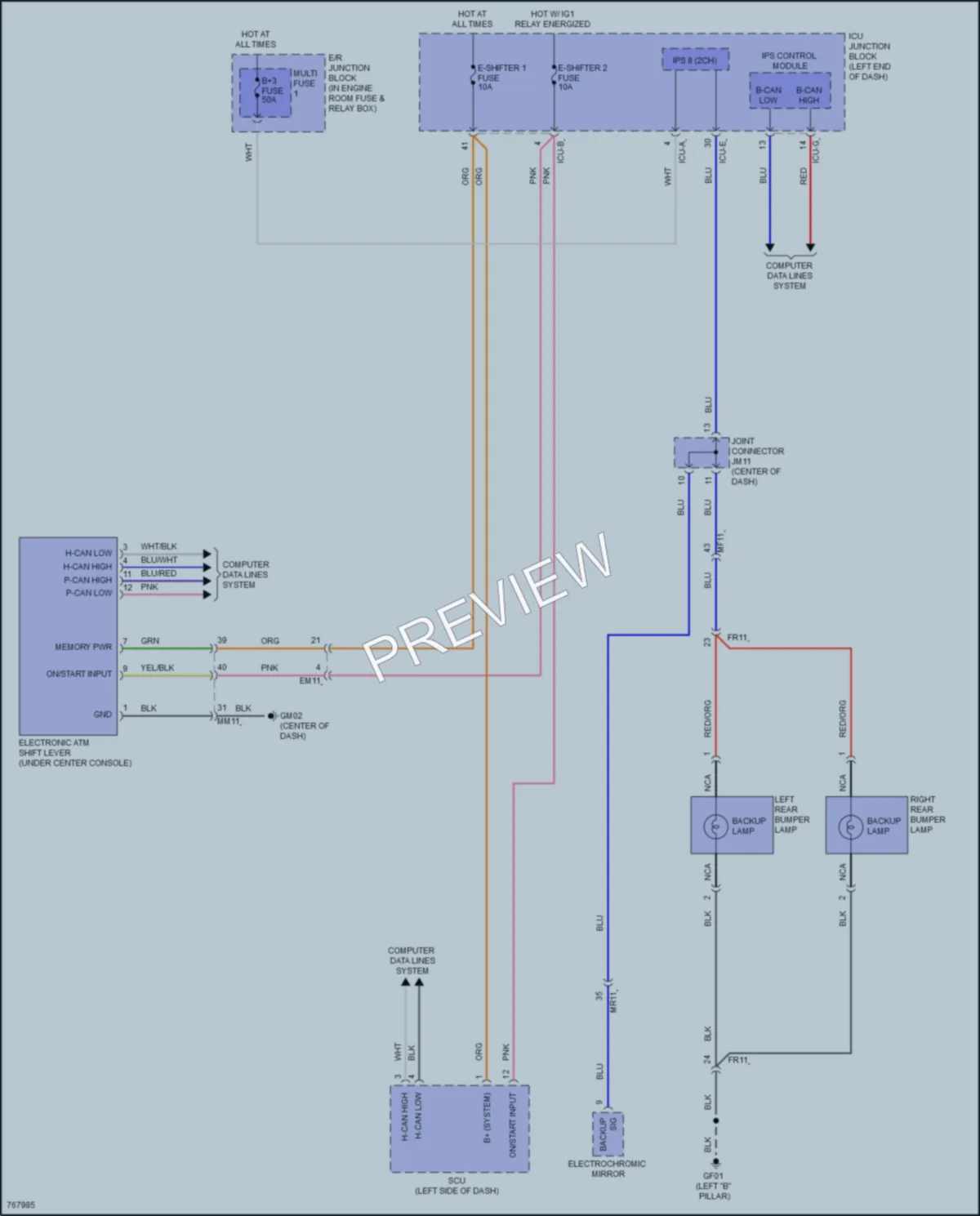 2022 Hyundai Sonata Exterior Lights wiring diagram preview