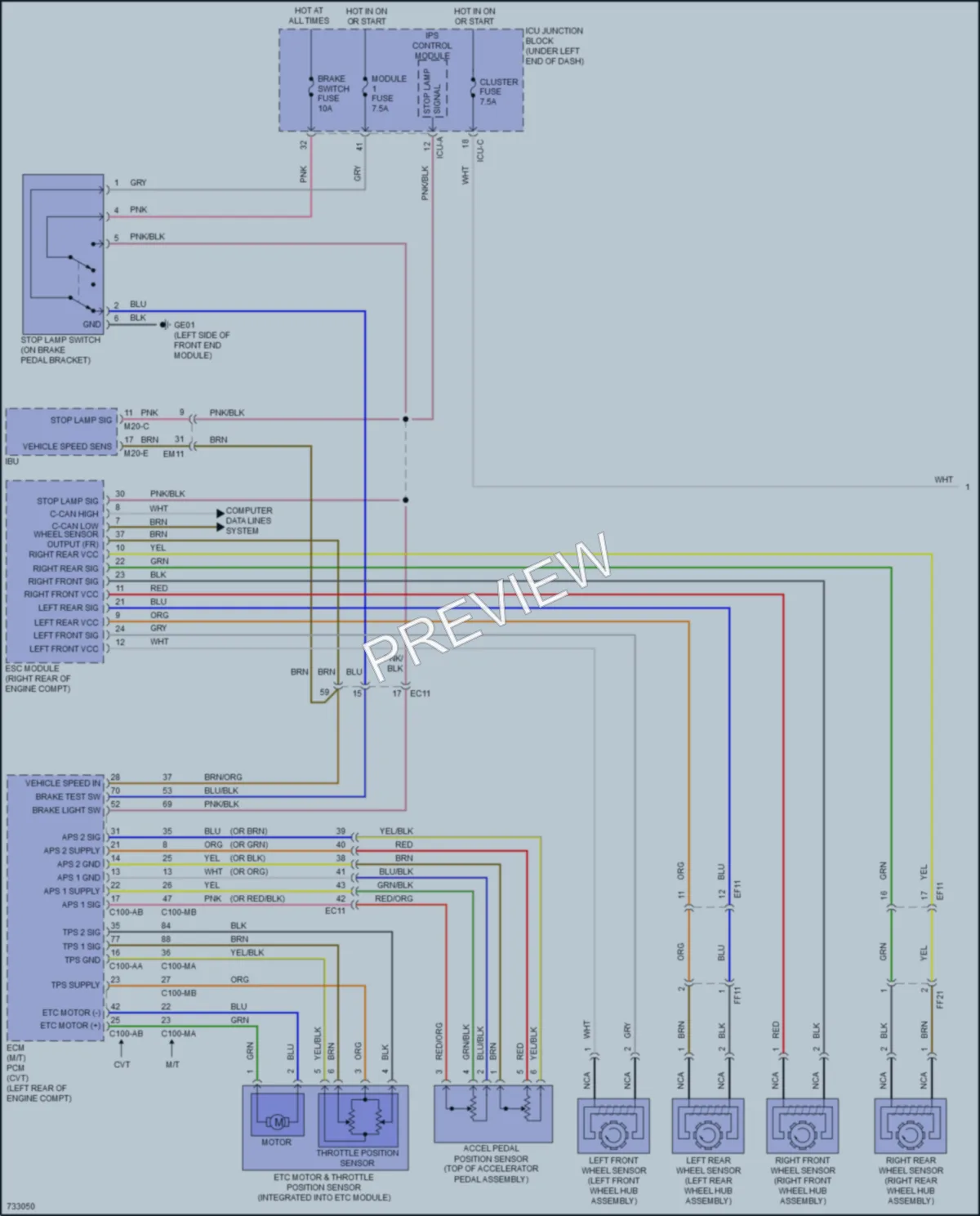 2022 Hyundai Venue Cruise Control wiring diagram preview