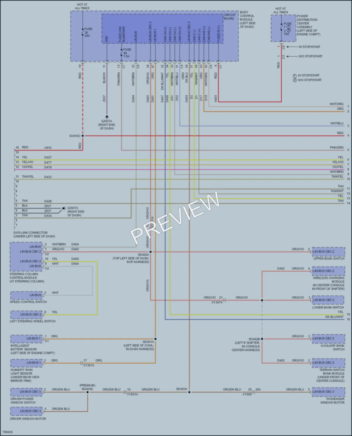 2022 Jeep Compass Computer Data Lines wiring diagram preview