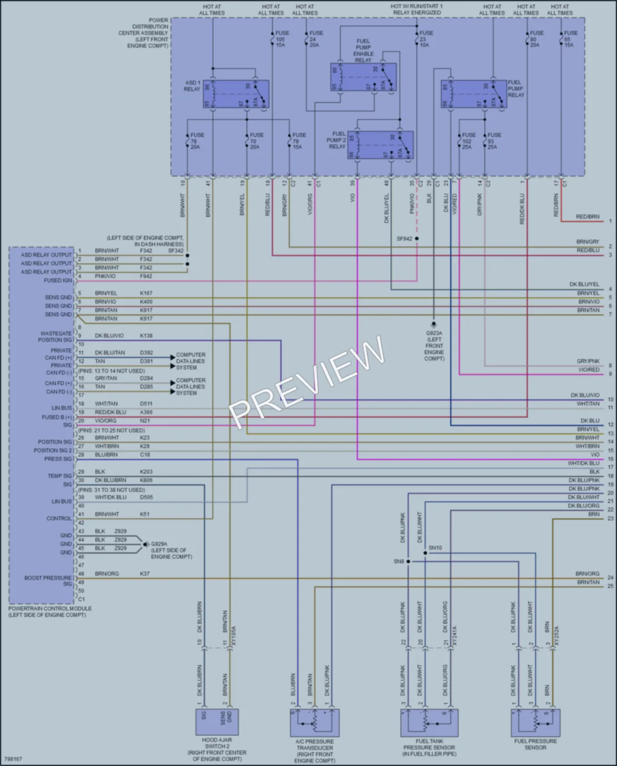 2022 Jeep GrandWagoneer Engine Performance wiring diagram preview