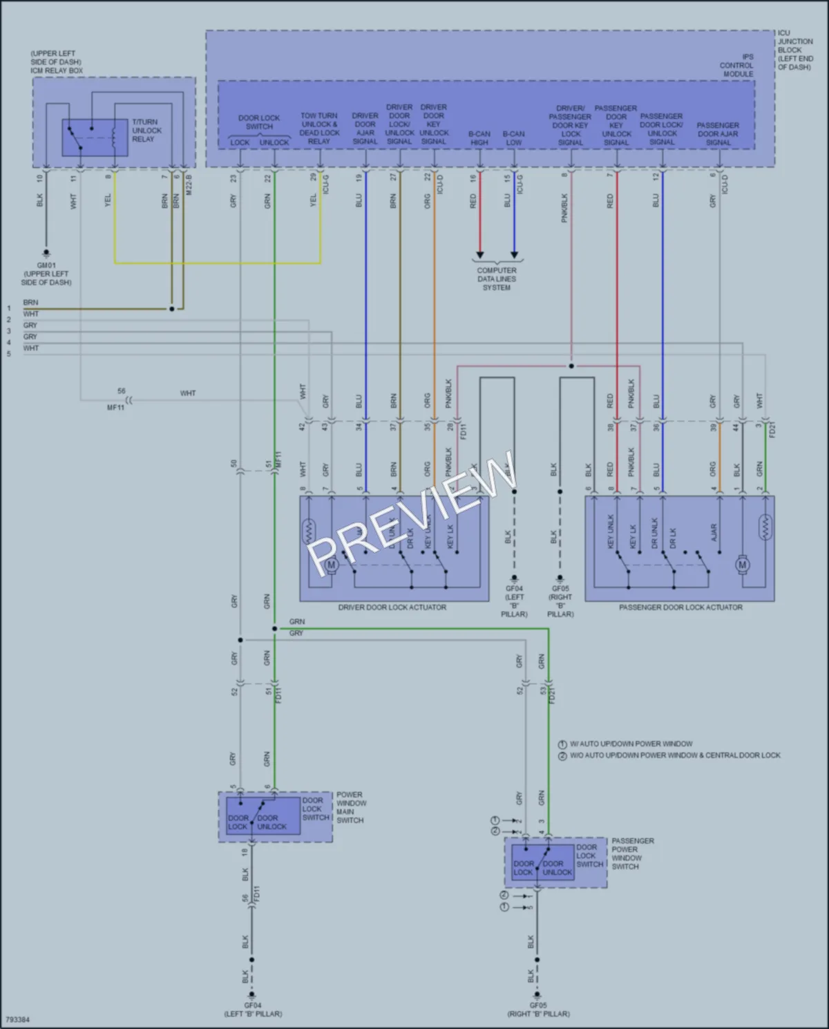 2022 Kia Soul Anti Theft wiring diagram preview