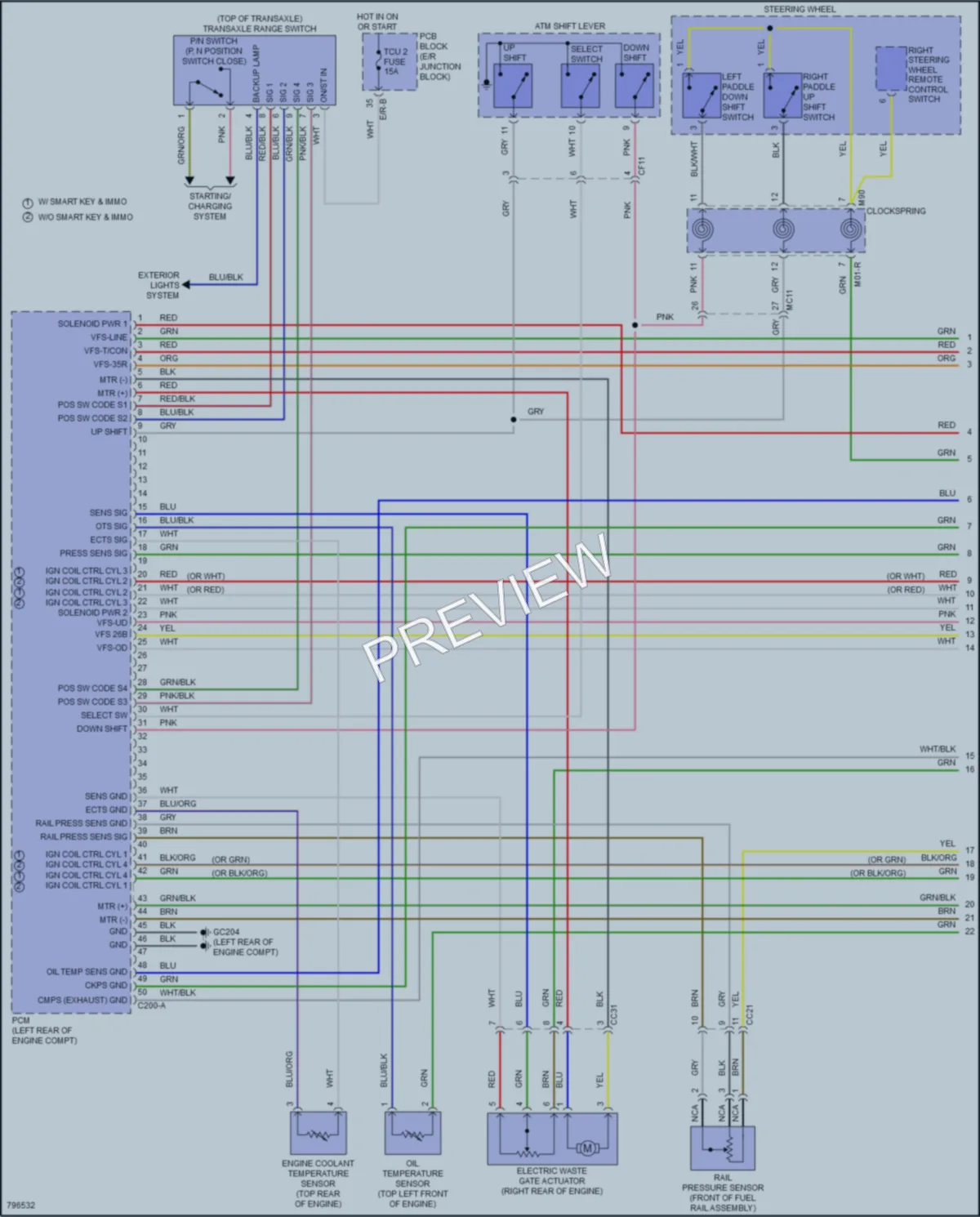 2022 Kia Sportage Engine Performance wiring diagram preview
