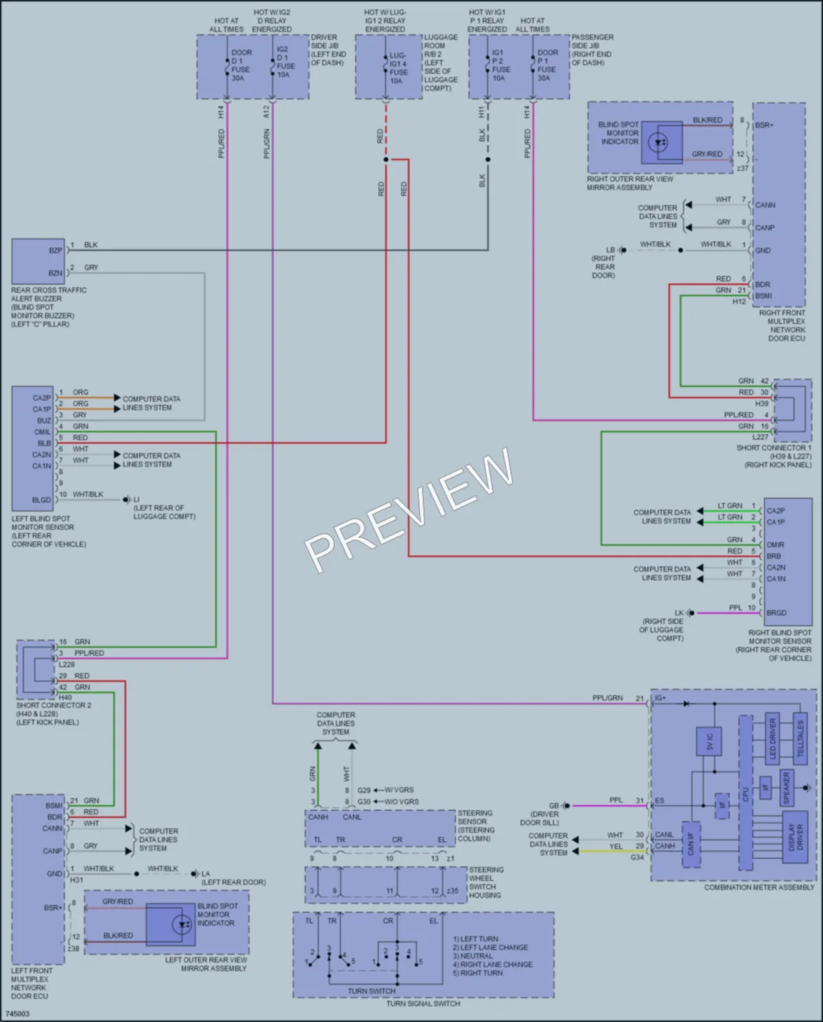 2022 Lexus LS500h Navigation wiring diagram preview