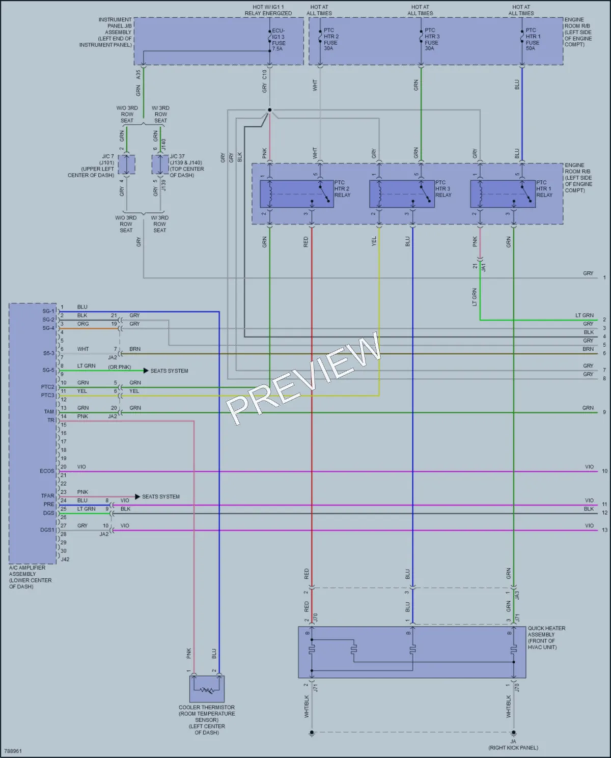 2022 Lexus RX450h Air Conditioning wiring diagram preview