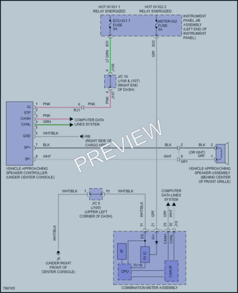 2022 Lexus RX450hL Active Bodyworks wiring diagram preview