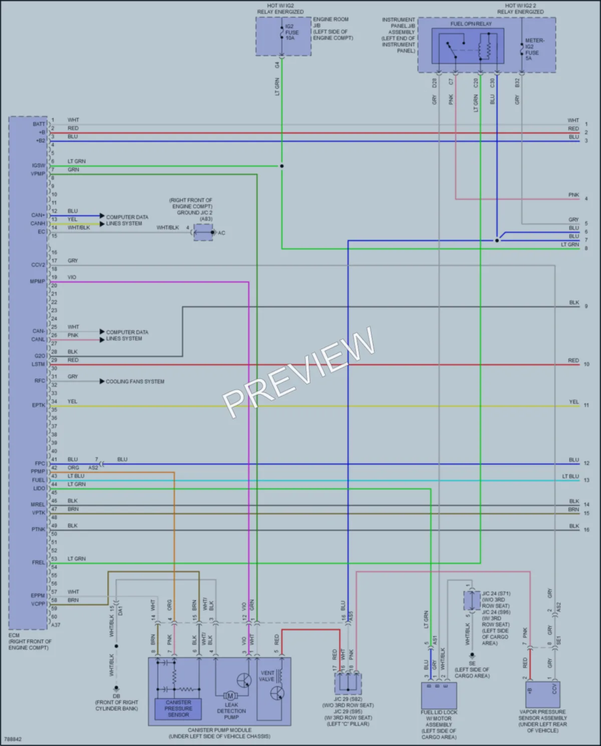 2022 Lexus RX450hL Engine Performance wiring diagram preview