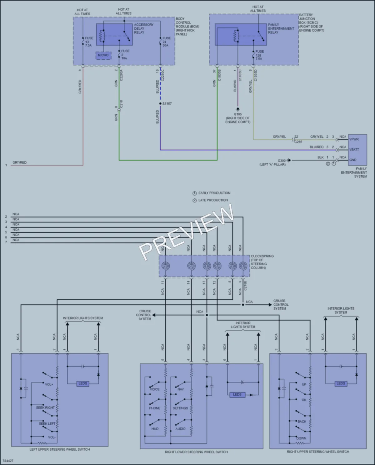 2022 Lincoln NavigatorL Navigation wiring diagram preview