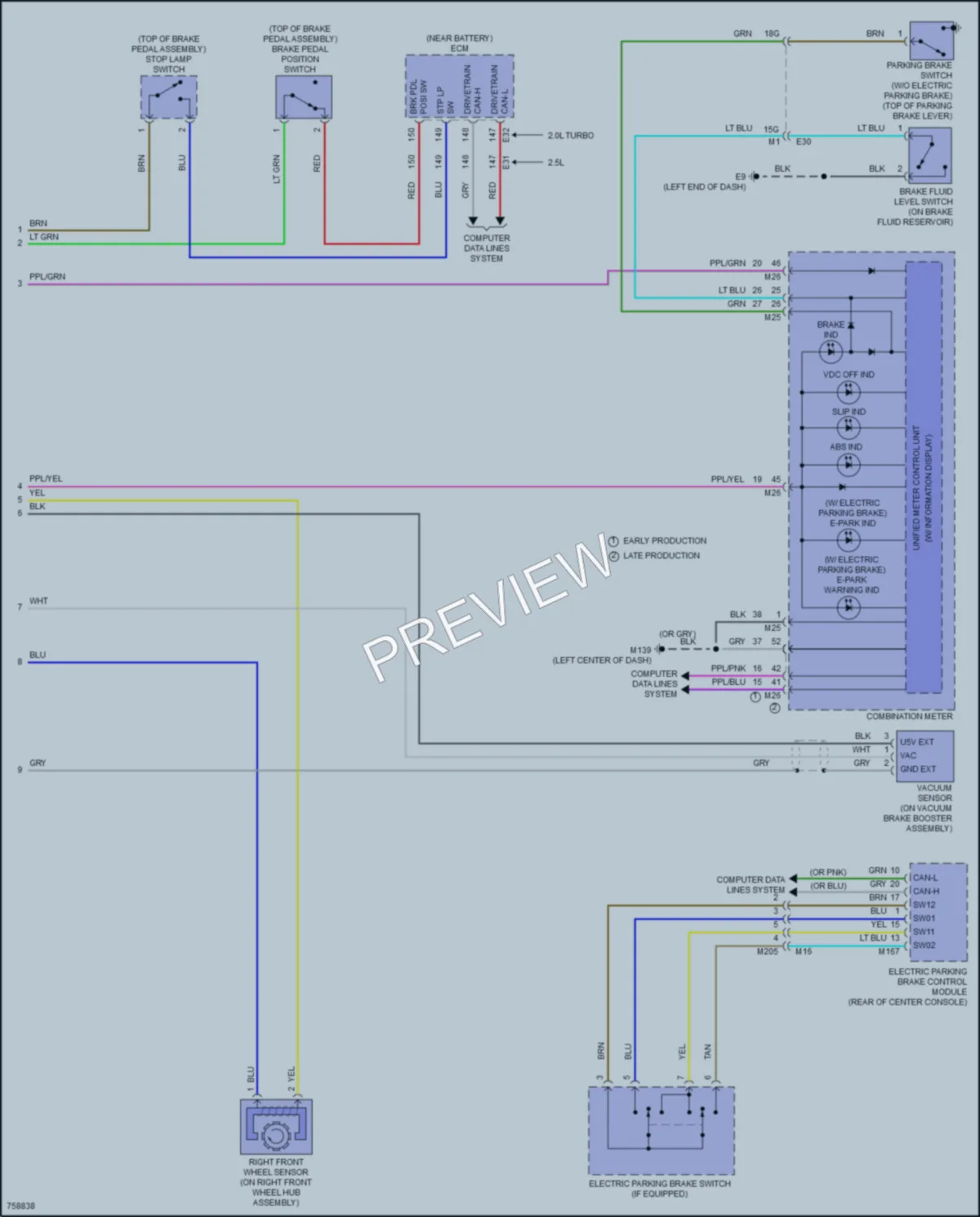 2022 Nissan Altima Anti Lock Brakes wiring diagram preview