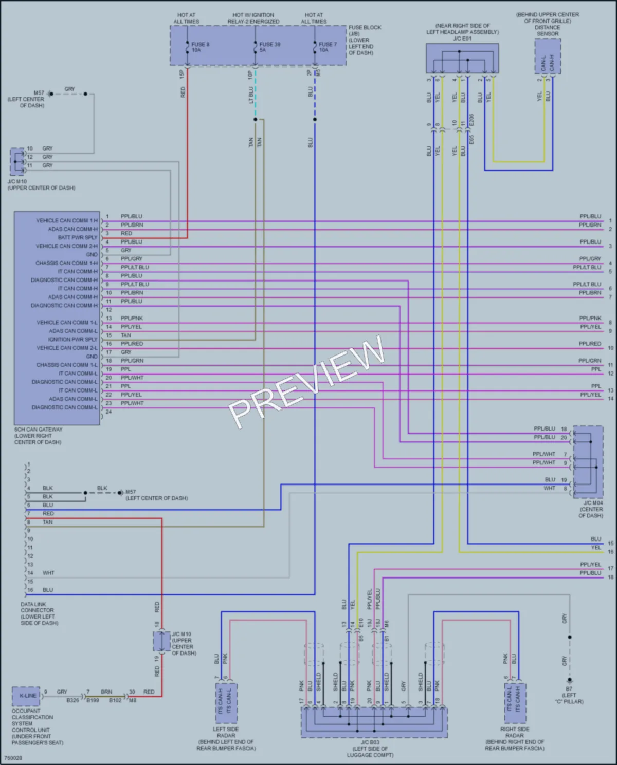 2022 Nissan Altima Computer Data Lines wiring diagram preview