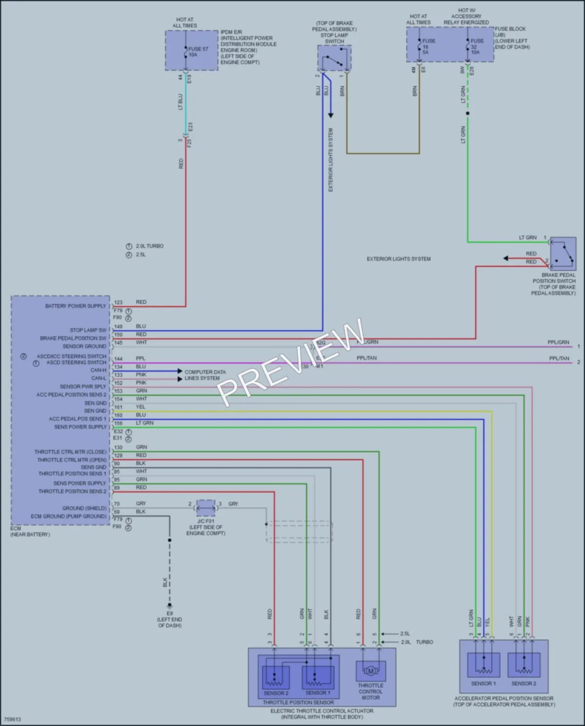 2022 Nissan Altima Cruise Control wiring diagram preview
