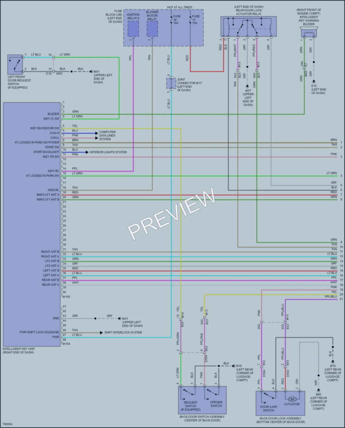 2022 Nissan Kicks Anti Theft wiring diagram preview