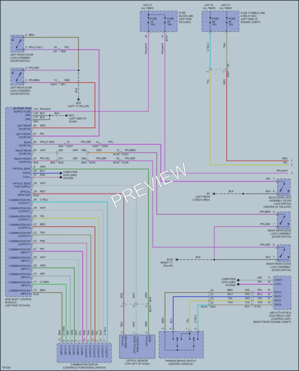 2022 Nissan Pathfinder Headlights wiring diagram preview