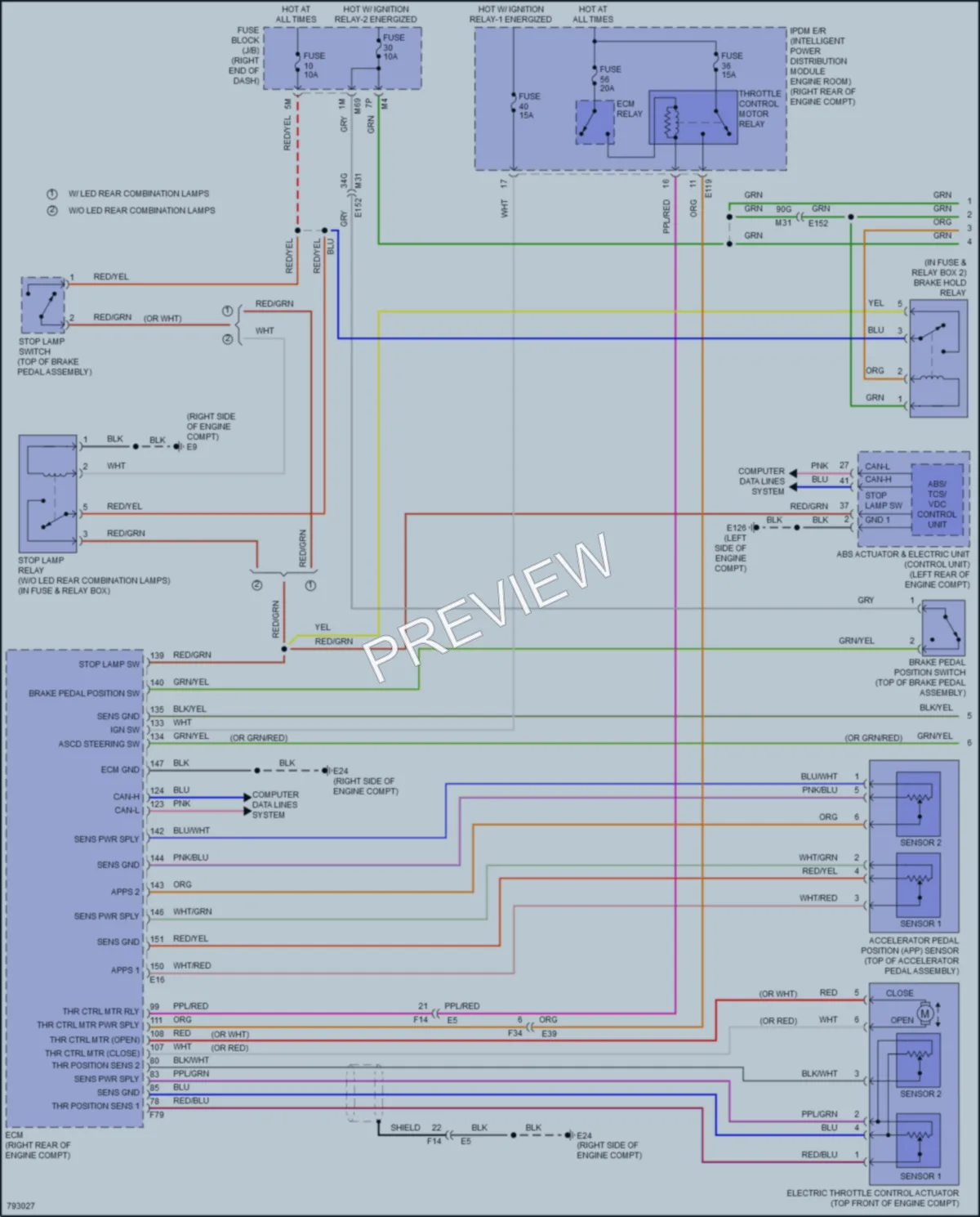 2022 Nissan TitanXD Cruise Control wiring diagram preview