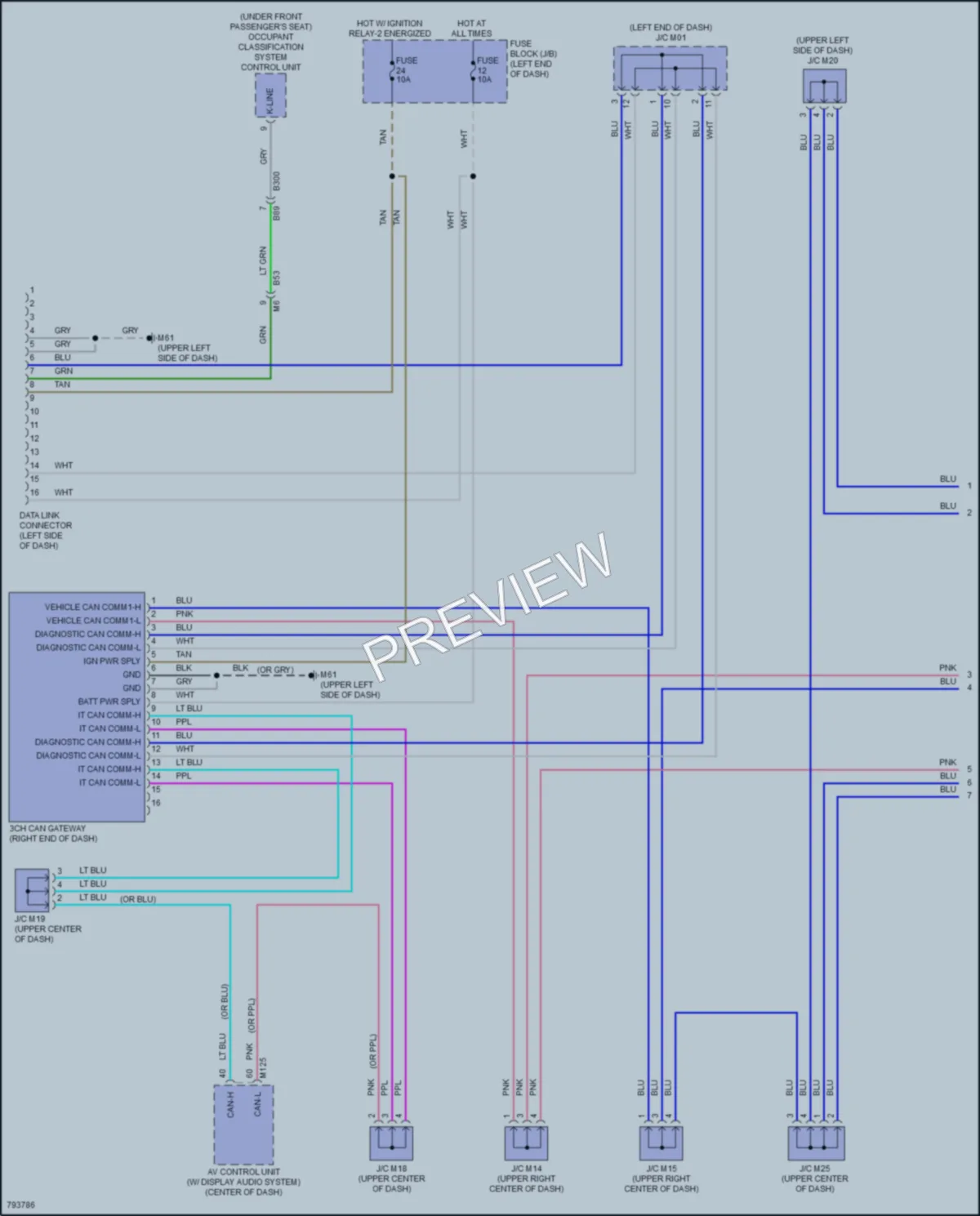 2022 Nissan Versa Computer Data Lines wiring diagram preview