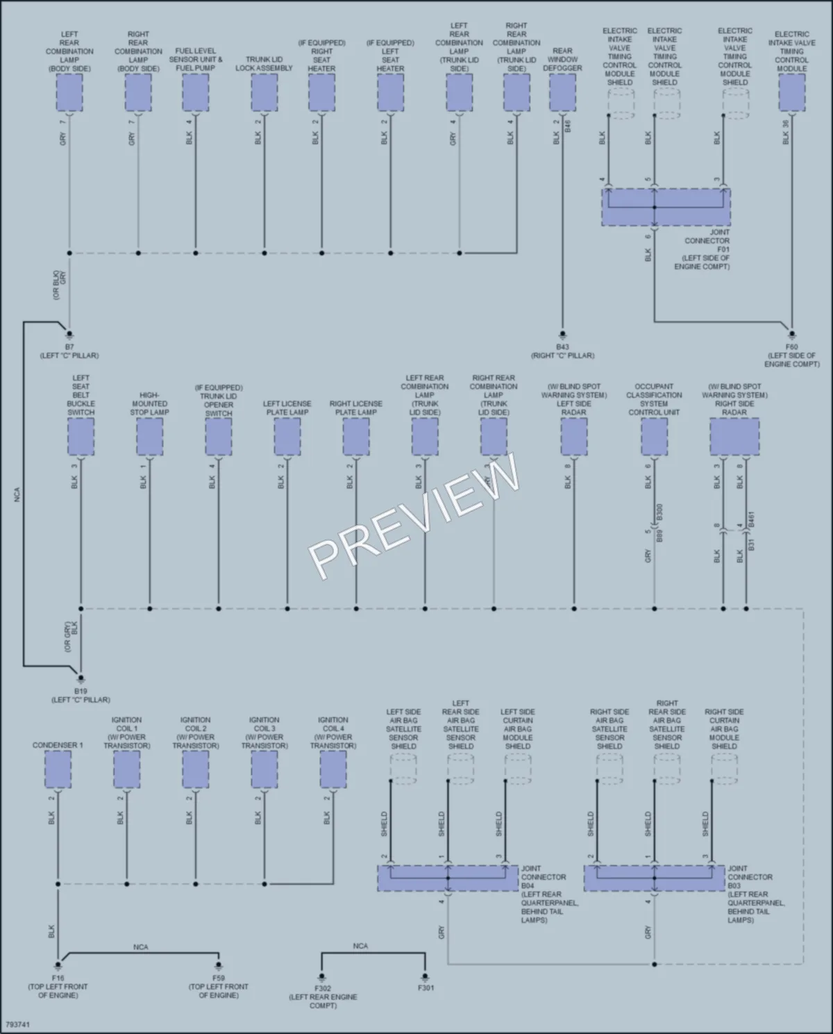 2022 Nissan Versa Ground Distribution wiring diagram preview