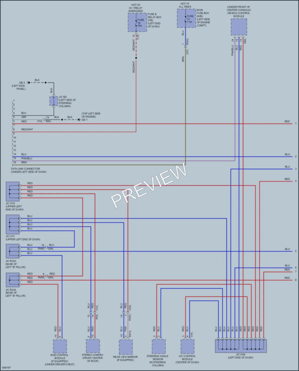 2022 Subaru Ascent Computer Data Lines wiring diagram preview