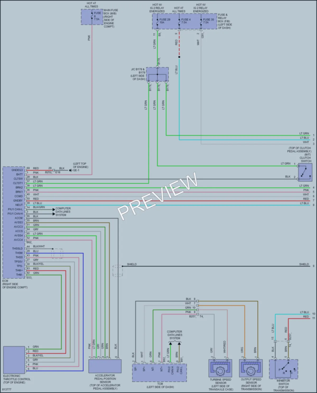 2022 Subaru BRZ Cruise Control wiring diagram preview