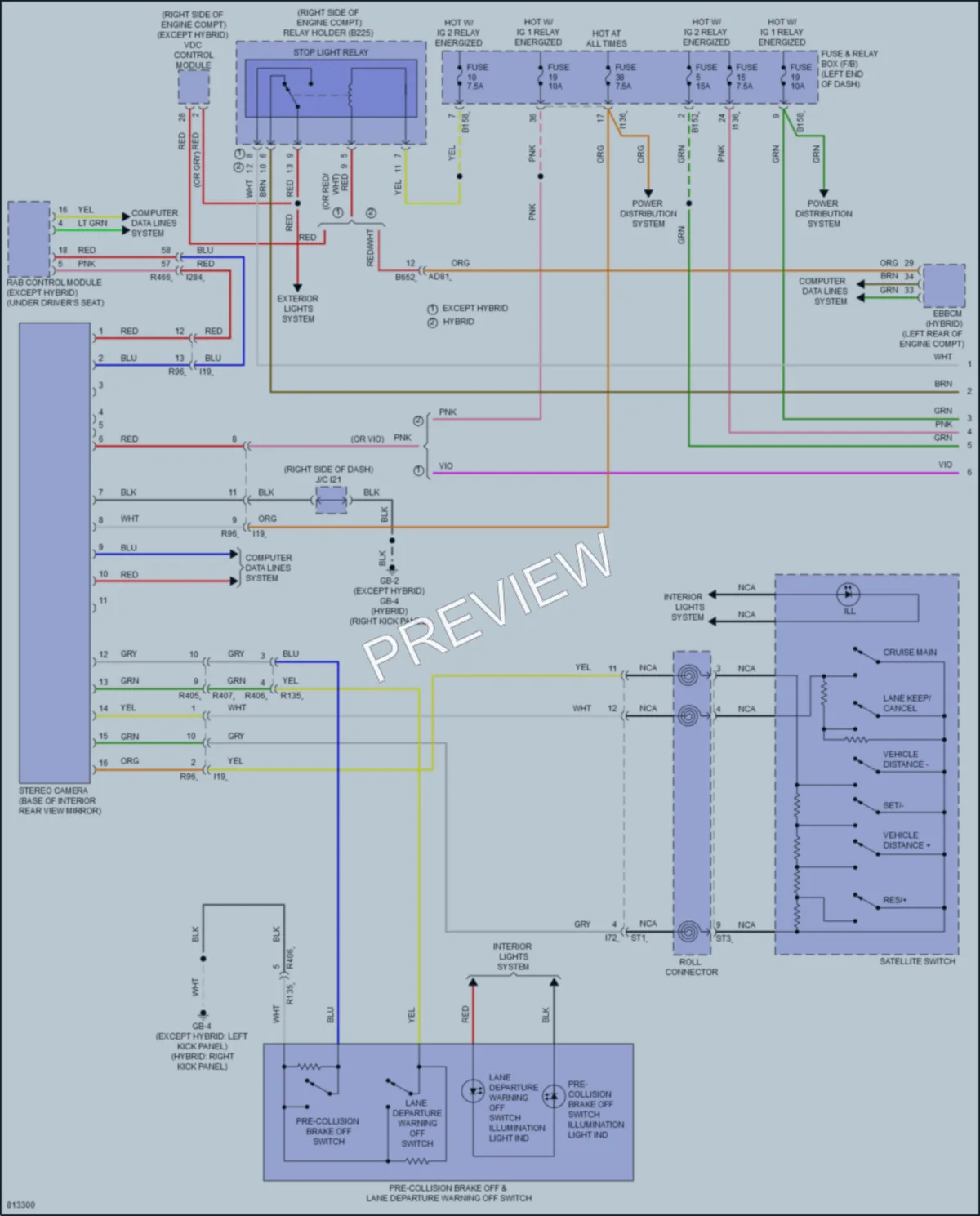 2022 Subaru Crosstrek Navigation wiring diagram preview