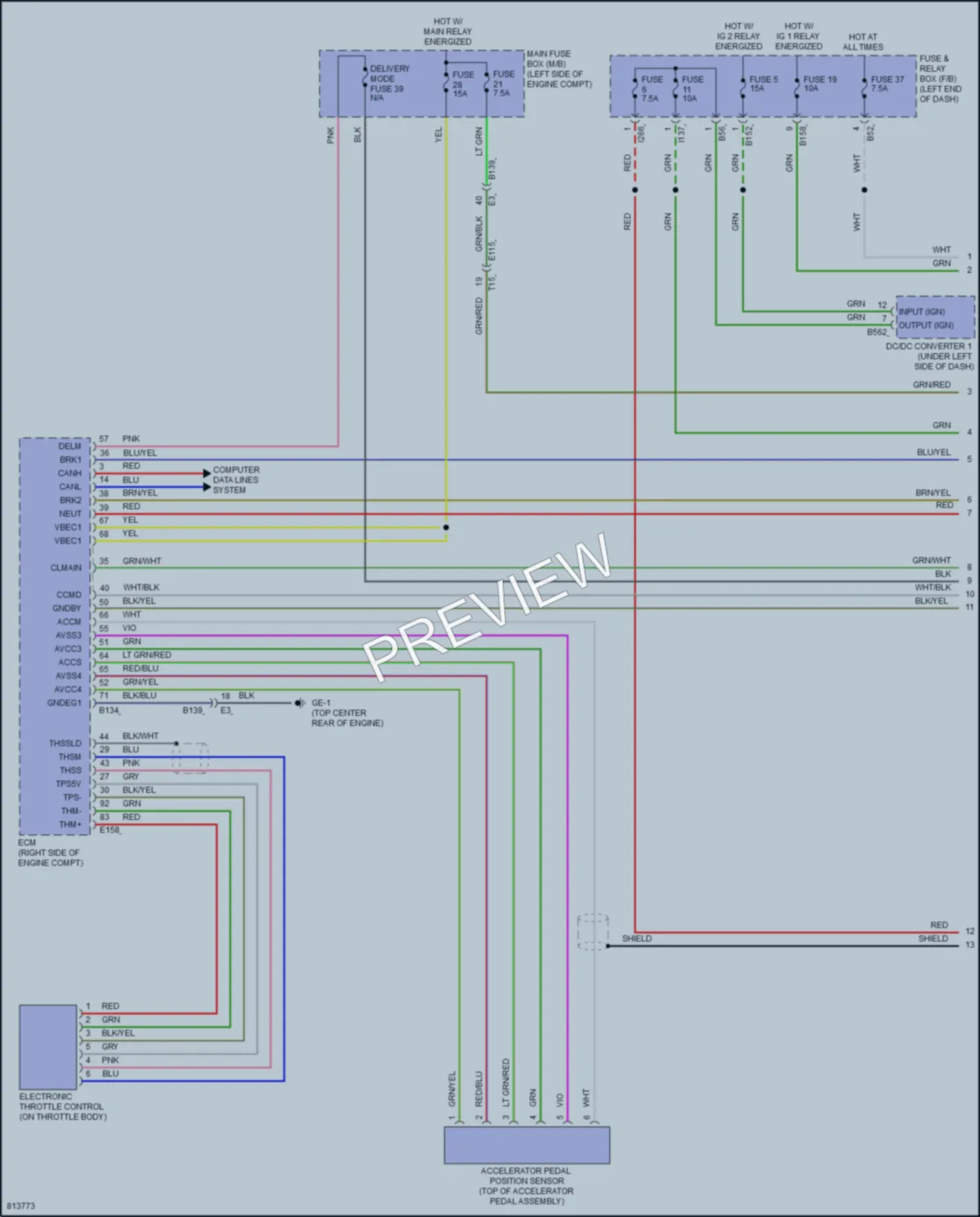 2022 Subaru Forester Cruise Control wiring diagram preview