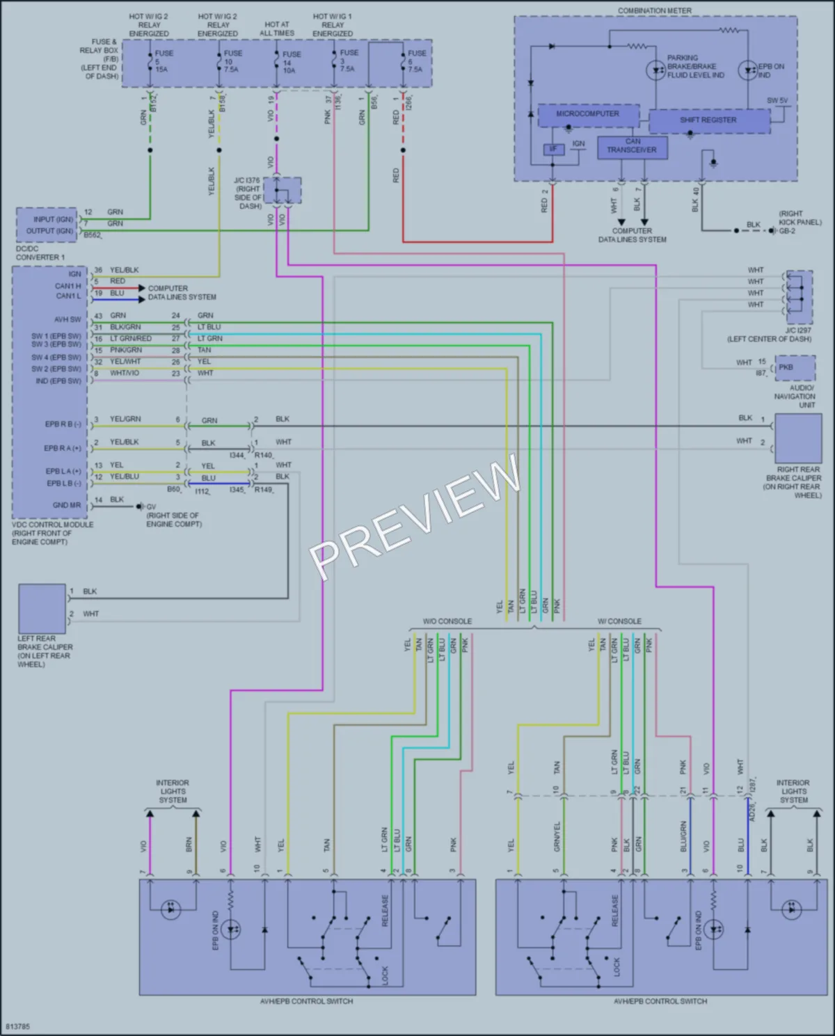 2022 Subaru Forester Shift Interlock wiring diagram preview