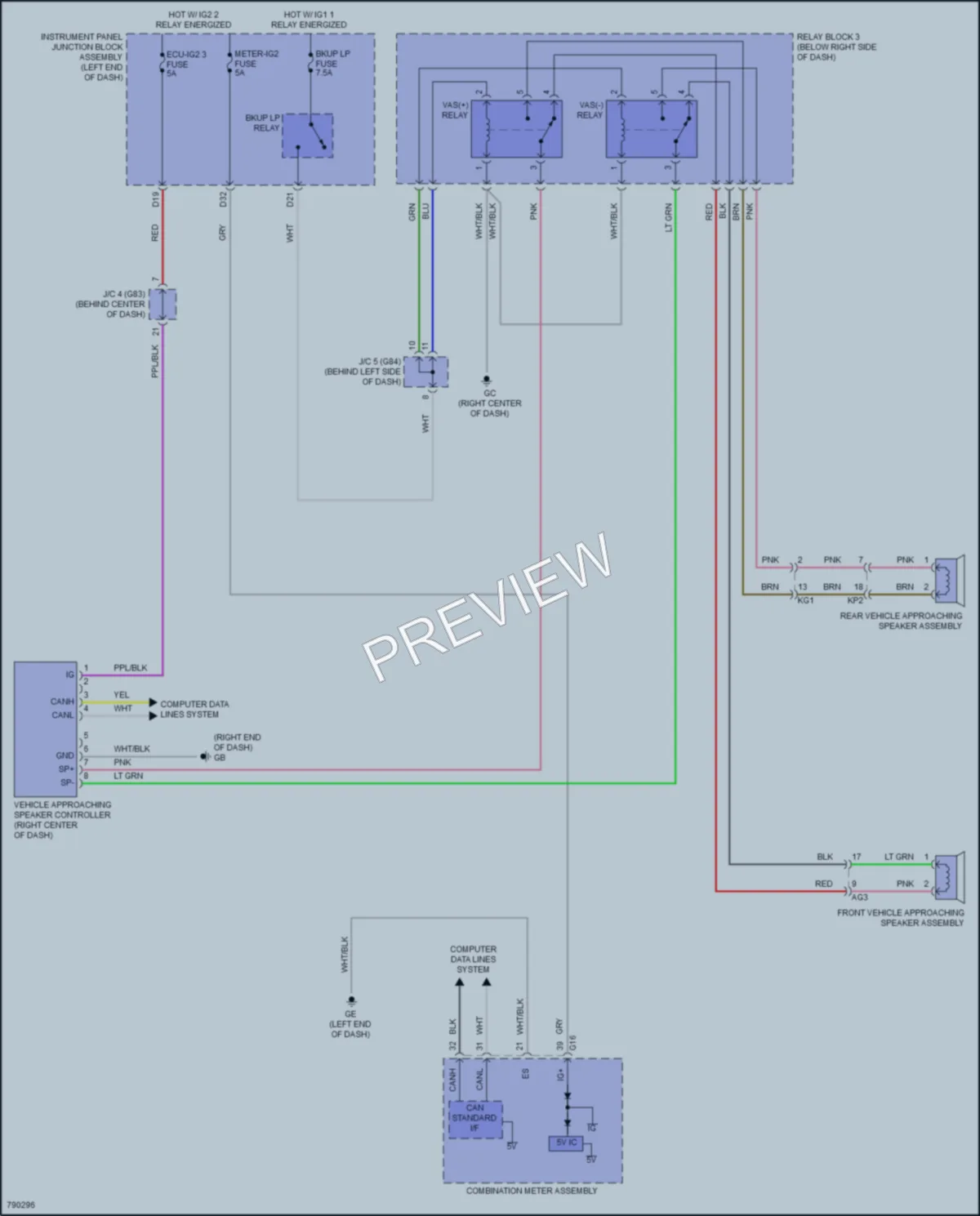2022 Toyota Avalon Active Bodyworks wiring diagram preview