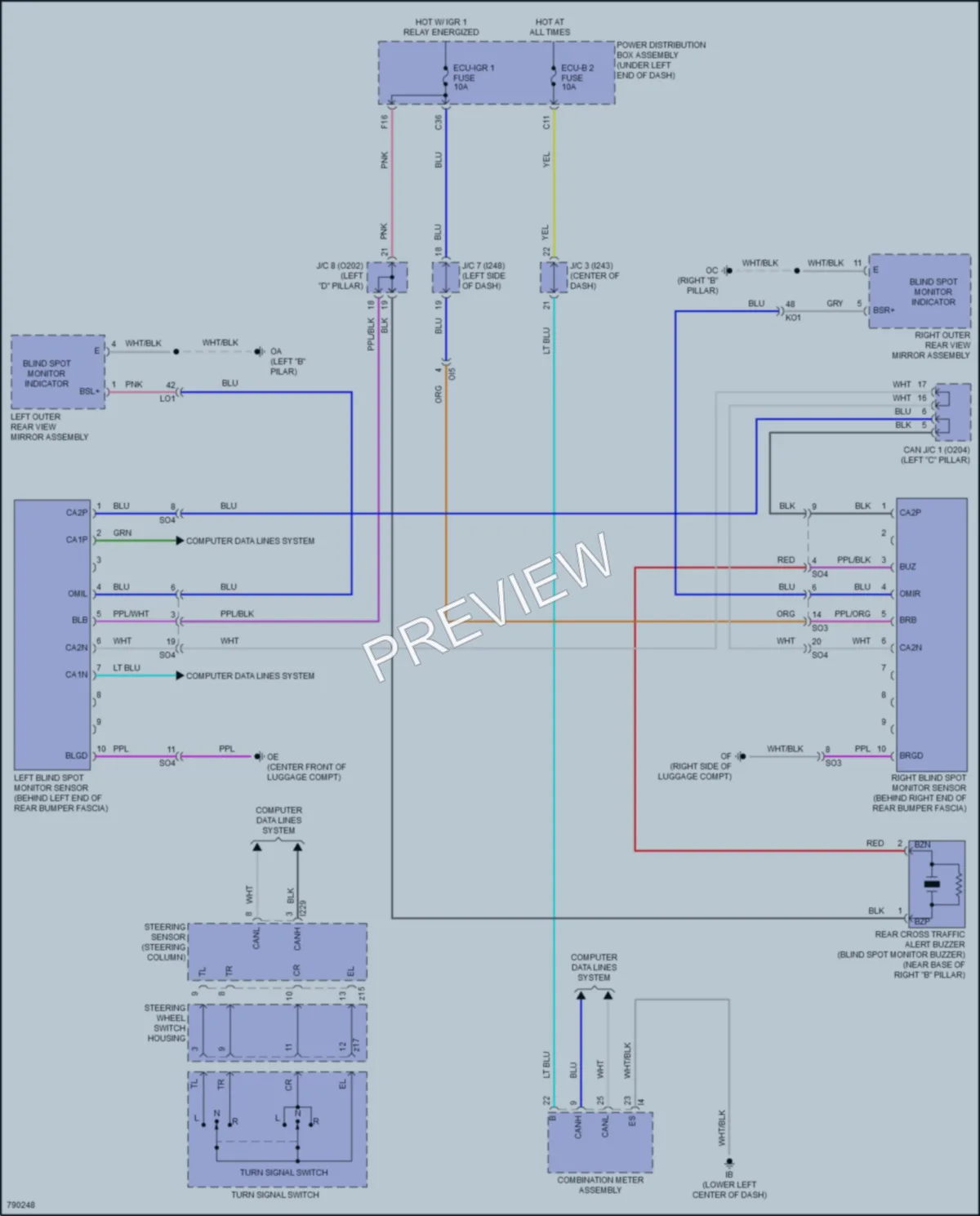 2022 Toyota CorollaCross Navigation wiring diagram preview