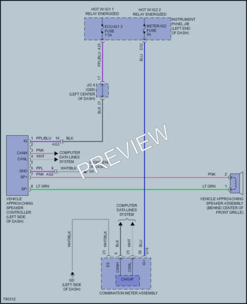 2022 Toyota RAV4 Active Bodyworks wiring diagram preview