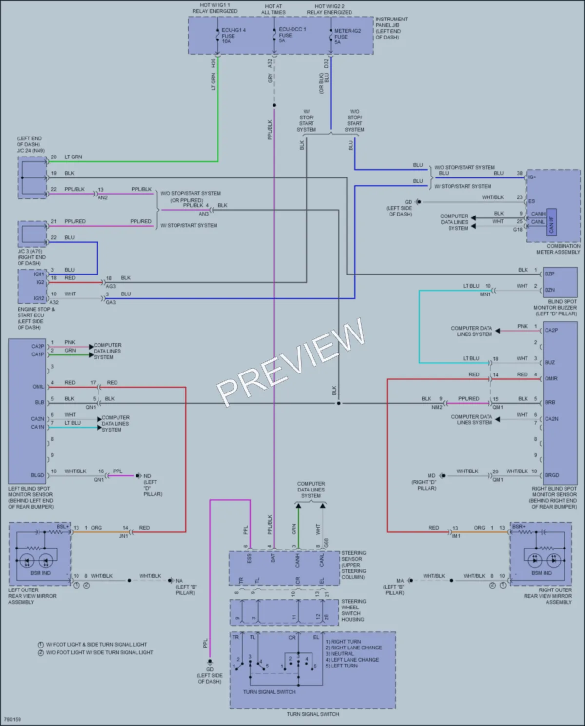 2022 Toyota RAV4 Navigation wiring diagram preview