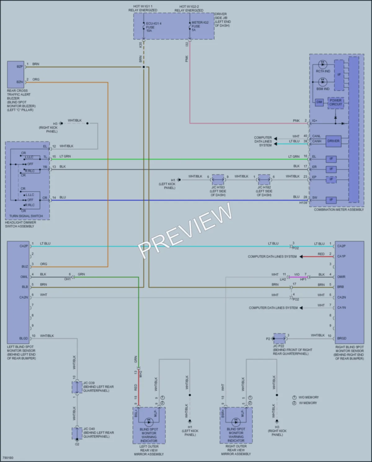 2022 Toyota Sequoia Navigation wiring diagram preview