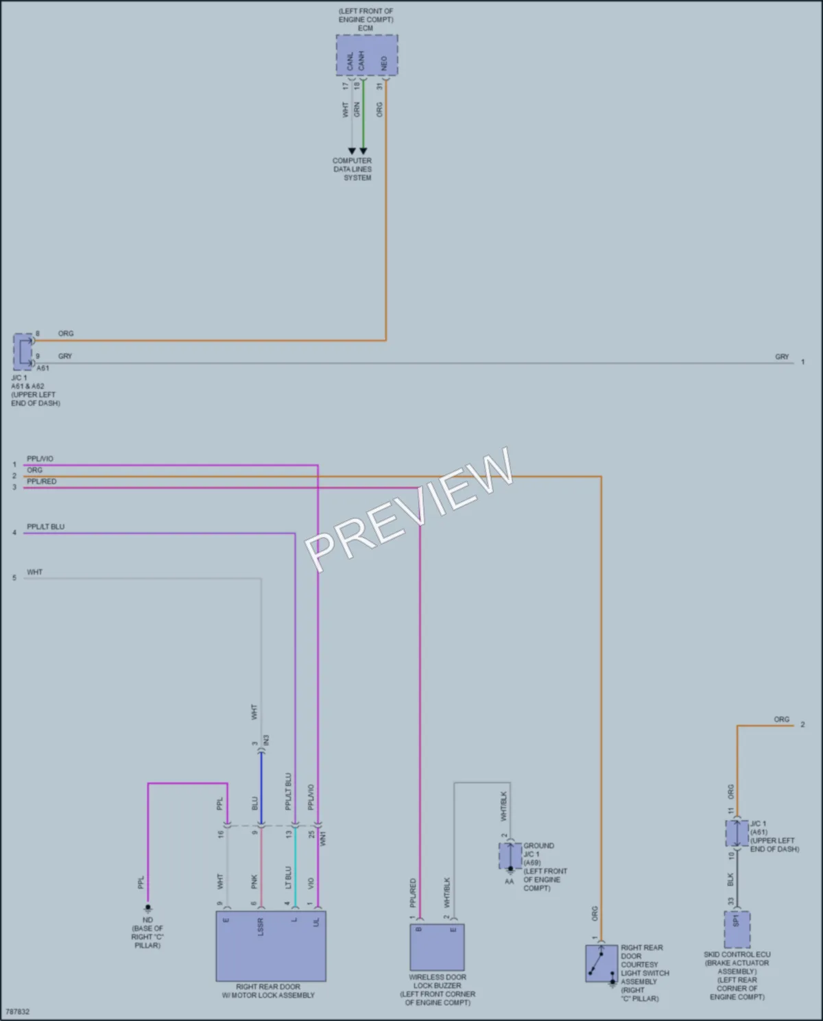 2022 Toyota Tundra Anti Theft wiring diagram preview