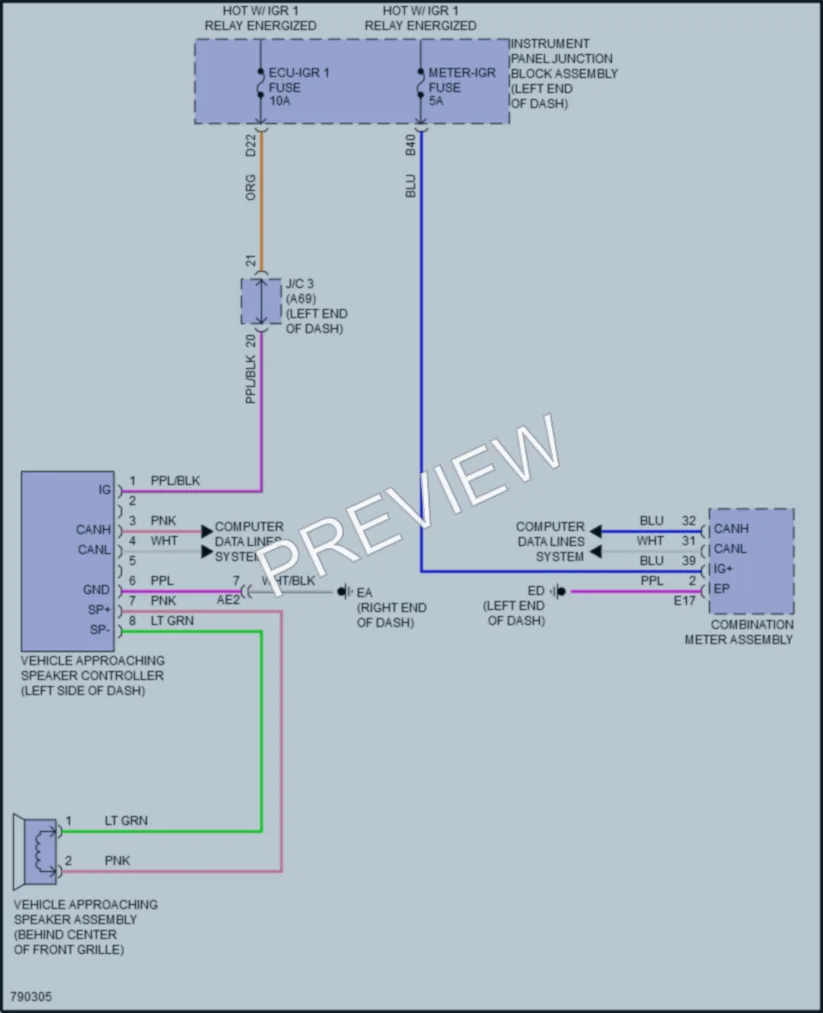 2022 Toyota VenzaHybrid Active Bodyworks wiring diagram preview