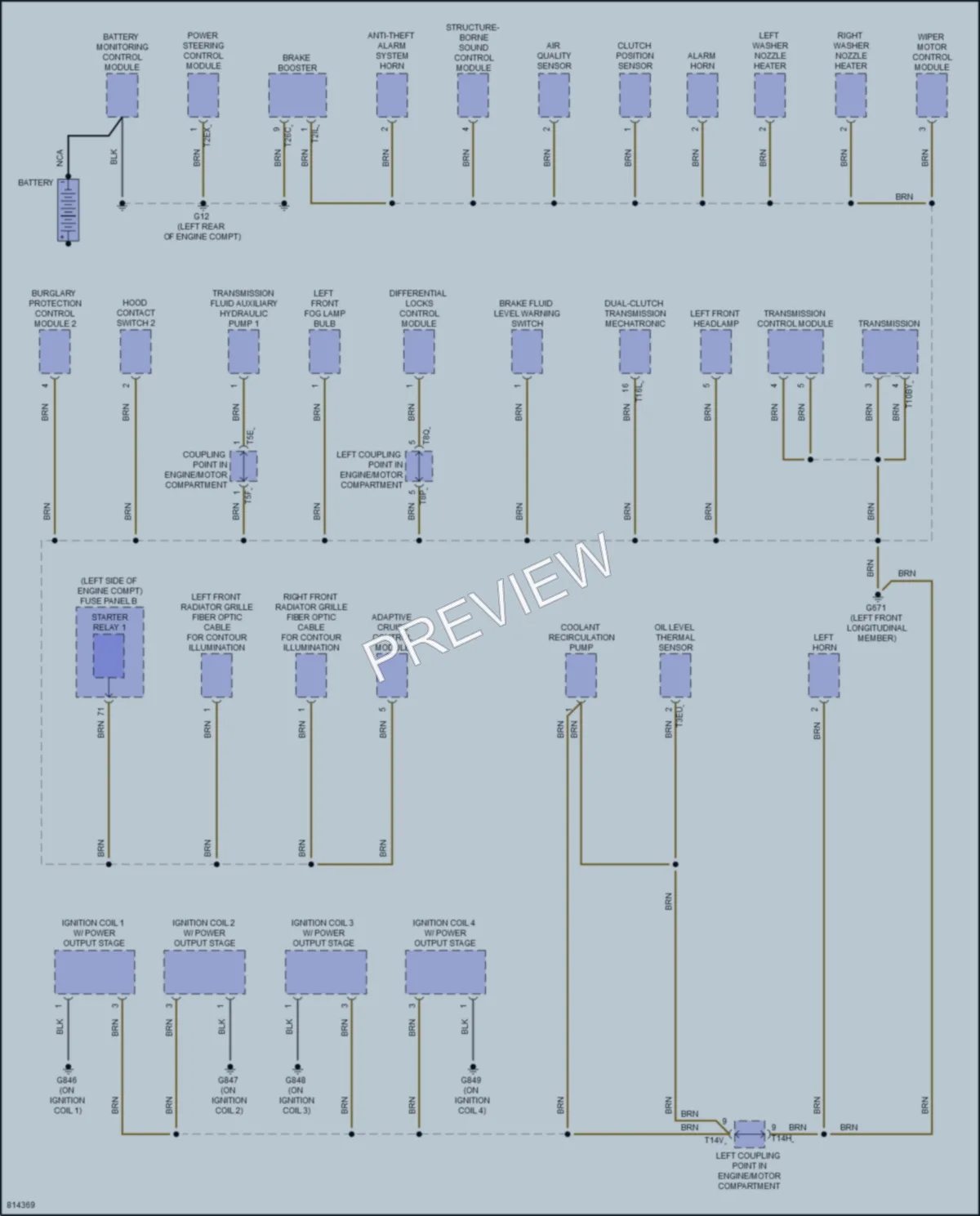 2022 Volkswagen GolfR Ground Distribution wiring diagram preview