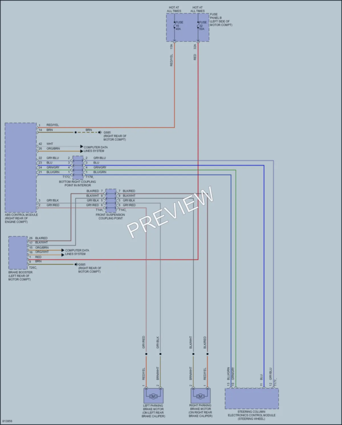 2022 Volkswagen ID4 Shift Interlock wiring diagram preview