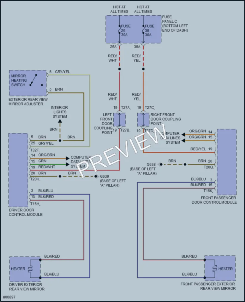 2022 Volkswagen JettaGLI Defoggers wiring diagram preview