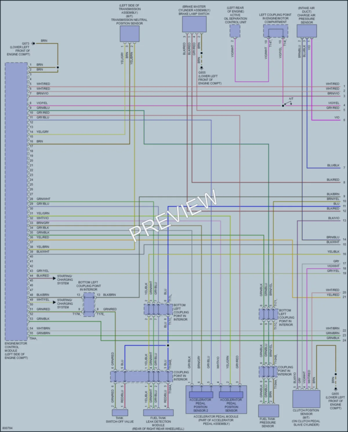 2022 Volkswagen JettaGLI Engine Performance wiring diagram preview