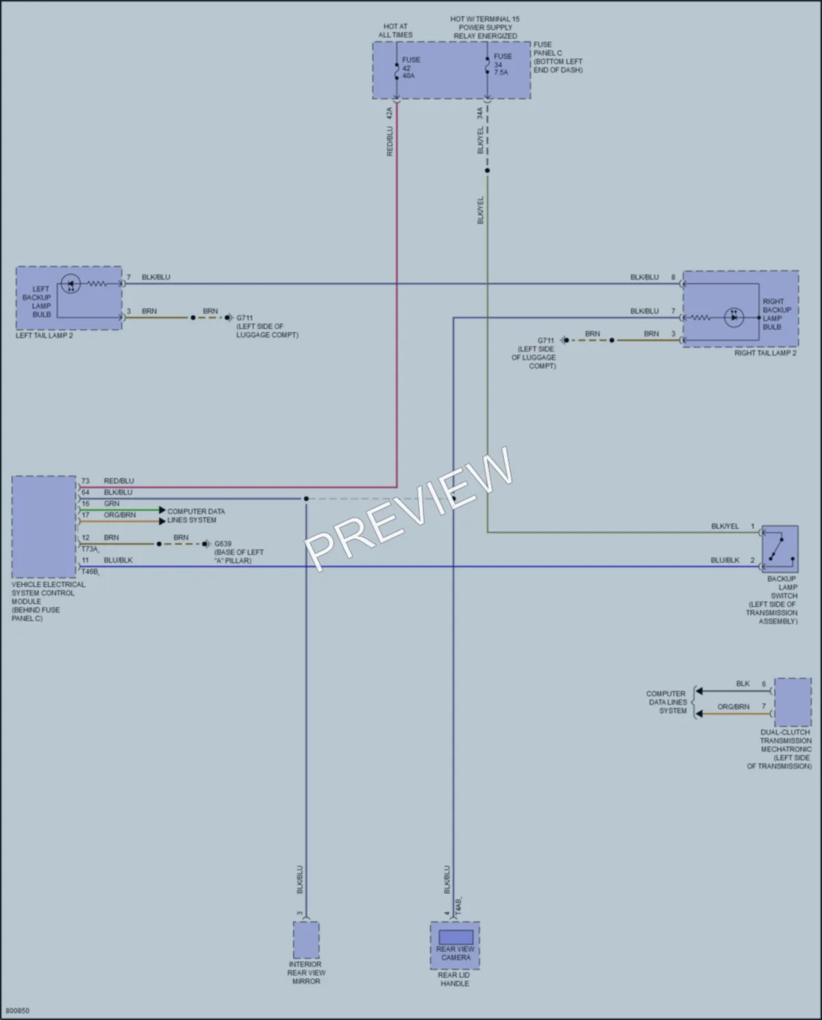 2022 Volkswagen JettaGLI Exterior Lights wiring diagram preview