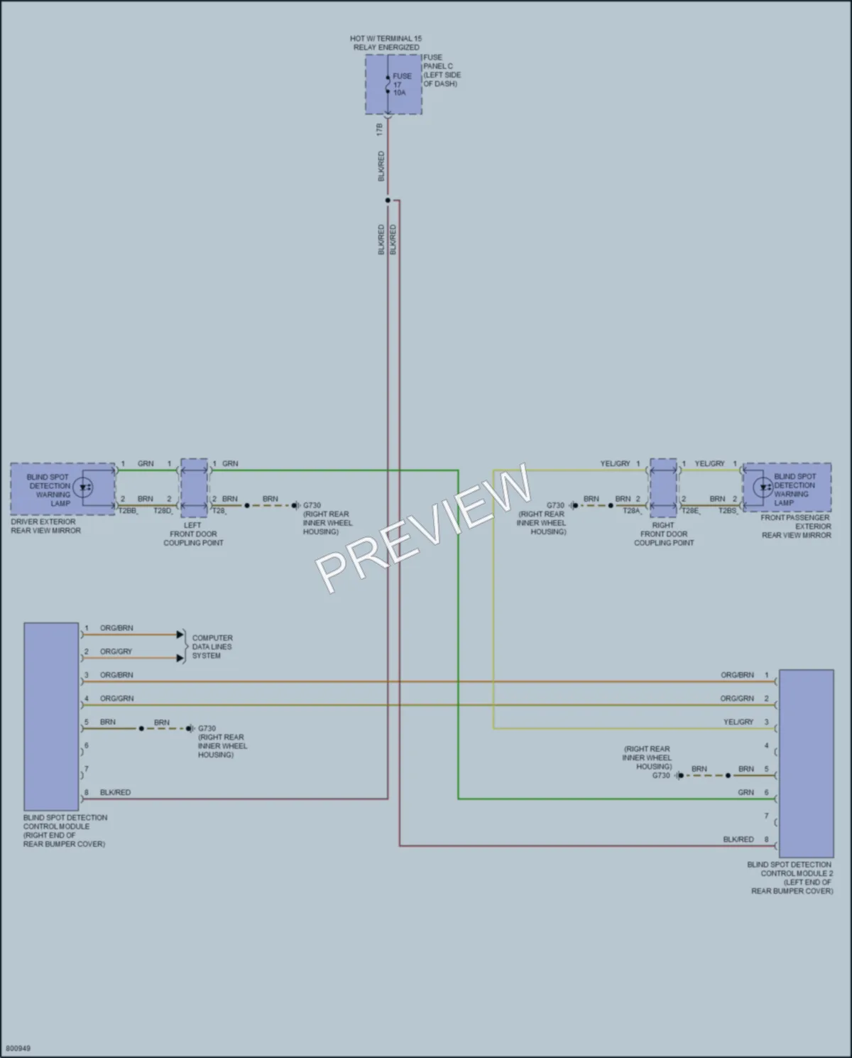 2022 Volkswagen Passat Navigation wiring diagram preview