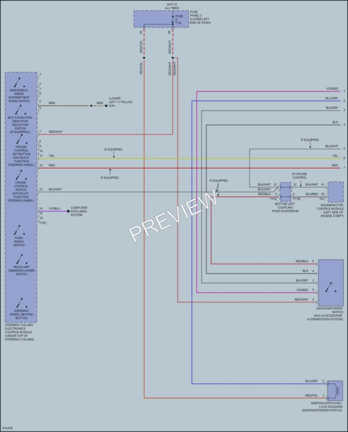 2022 Volkswagen Tiguan Body Control Modules wiring diagram preview