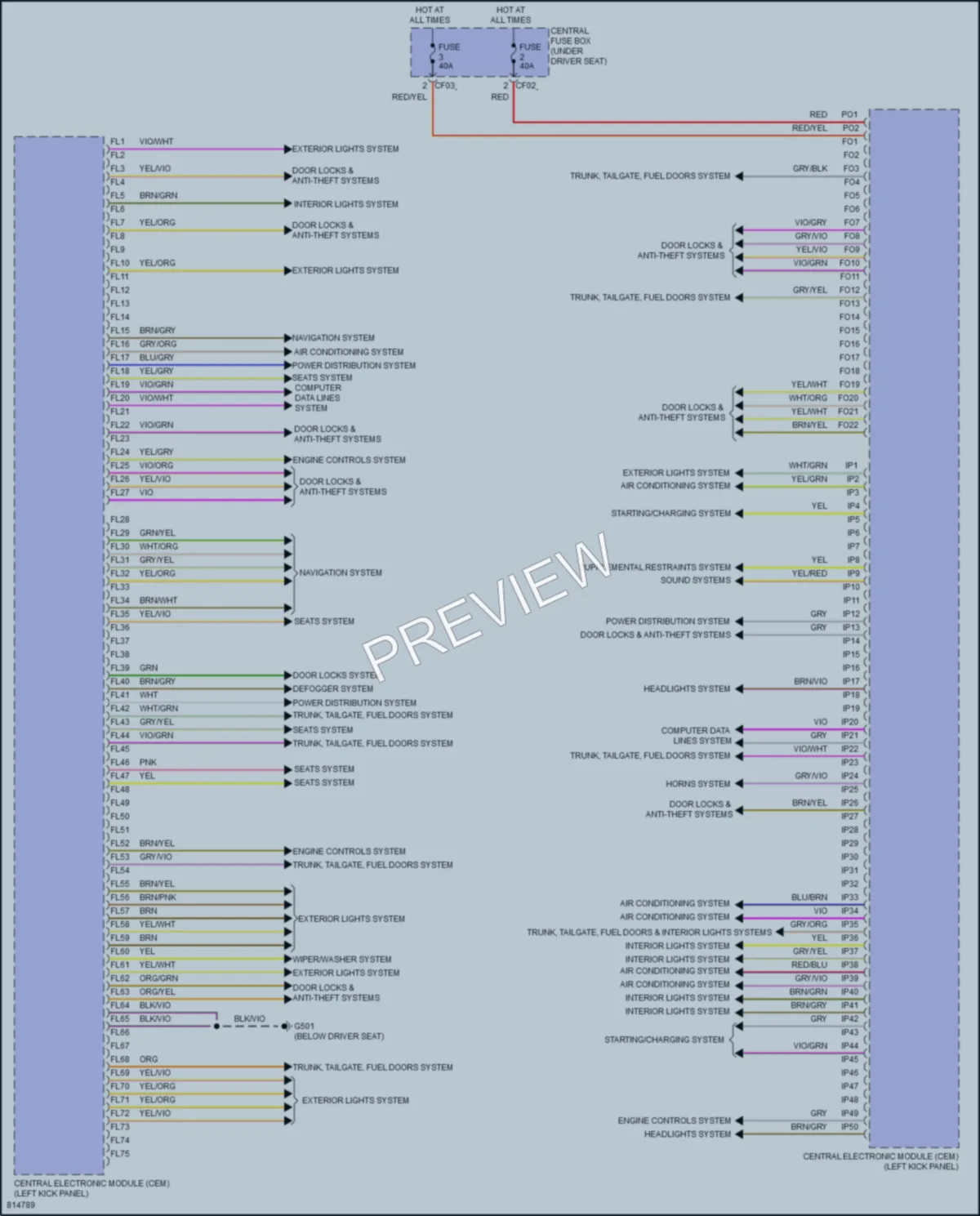 2022 Volvo XC40Electric Body Control Modules wiring diagram preview