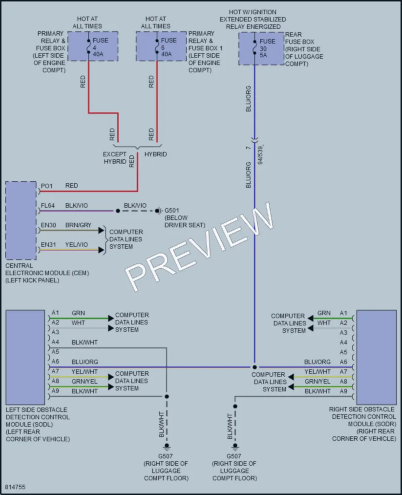 2022 Volvo XC60 Navigation wiring diagram preview