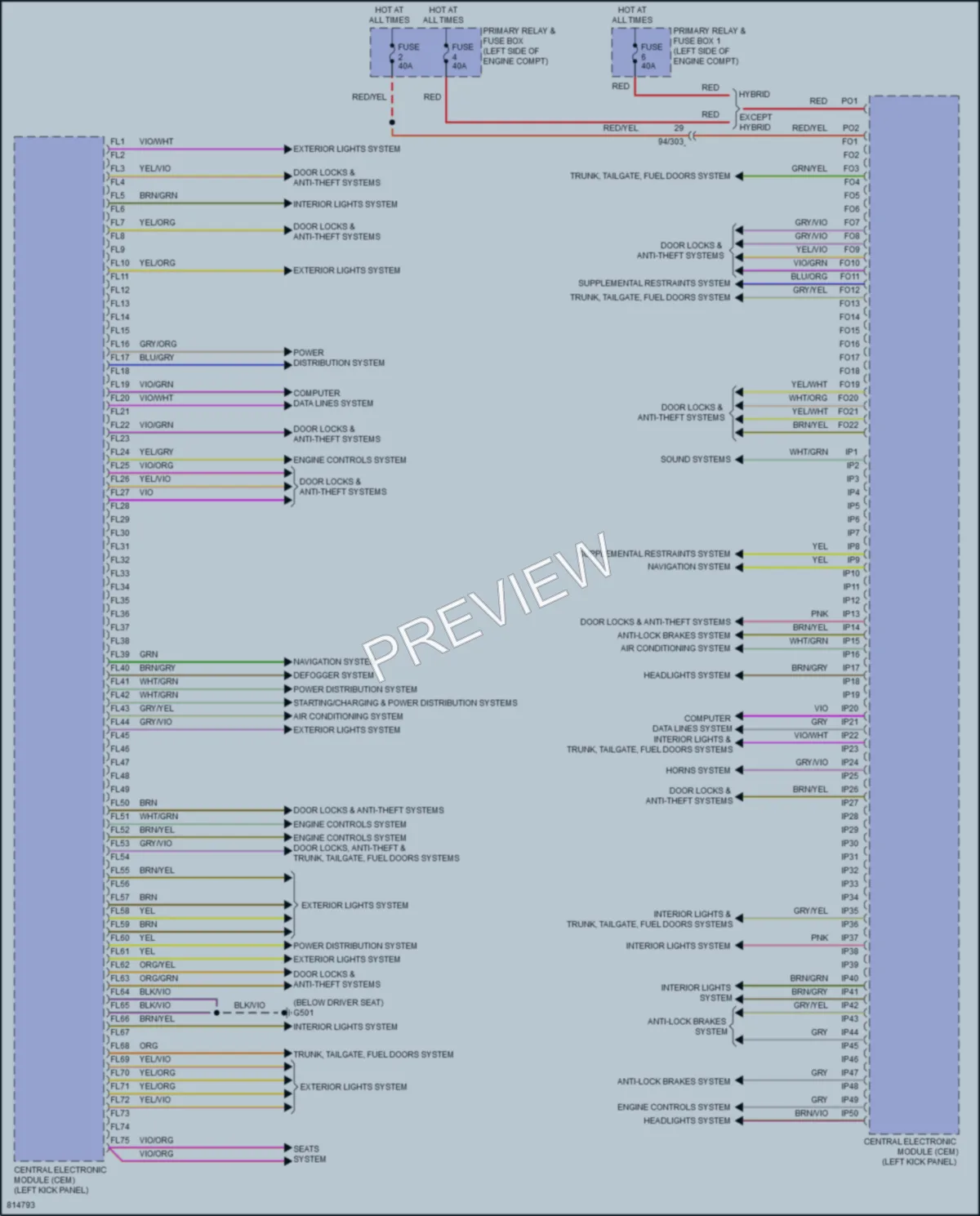 2022 Volvo XC60PlugIn Body Control Modules wiring diagram preview
