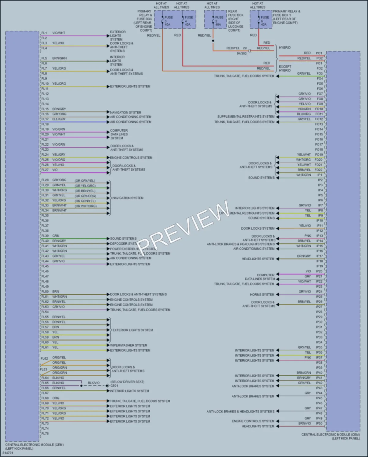 2022 Volvo XC90PlugIn Body Control Modules wiring diagram preview