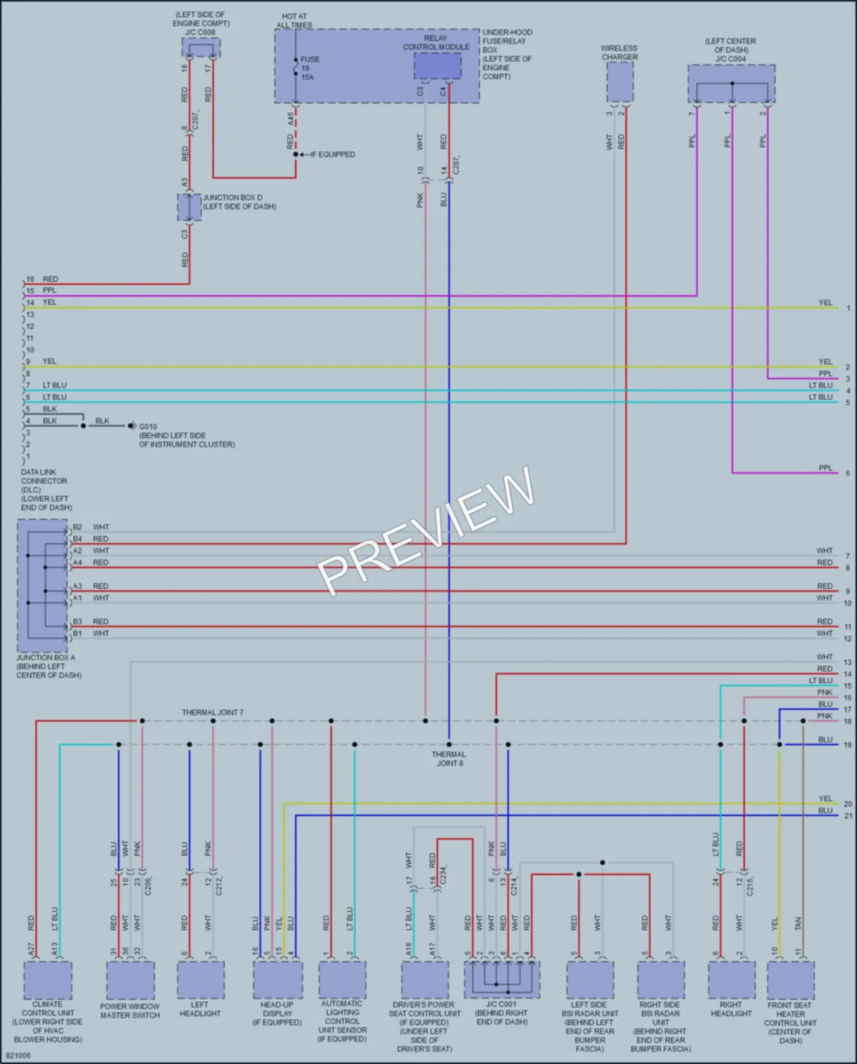 2023 Acura Integra Computer Data Lines wiring diagram preview