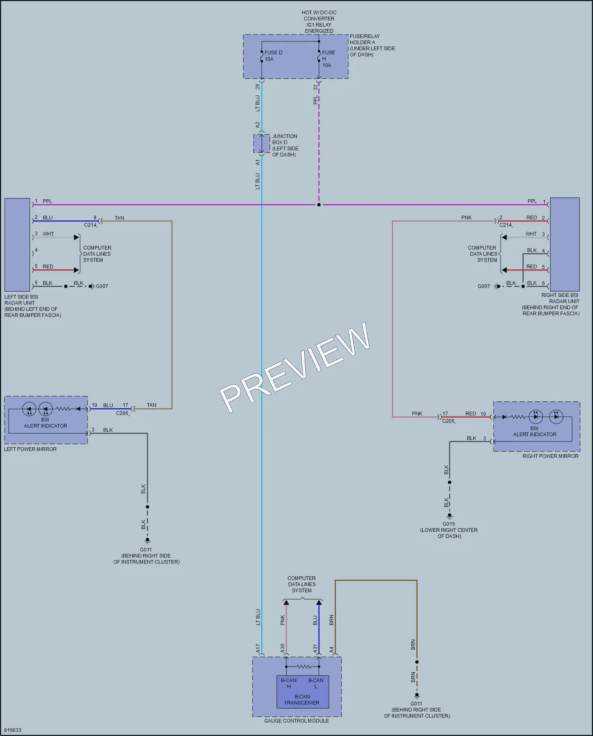 2023 Acura Integra Navigation wiring diagram preview