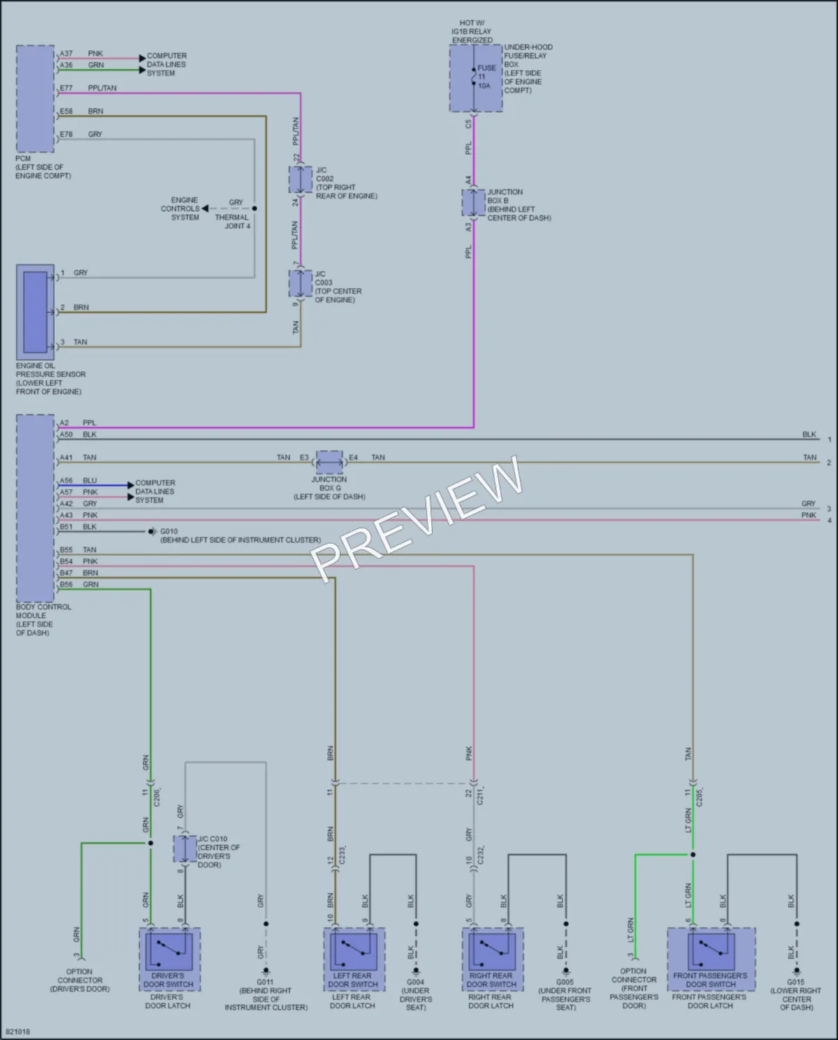 2023 Acura Integra Warning Systems wiring diagram preview