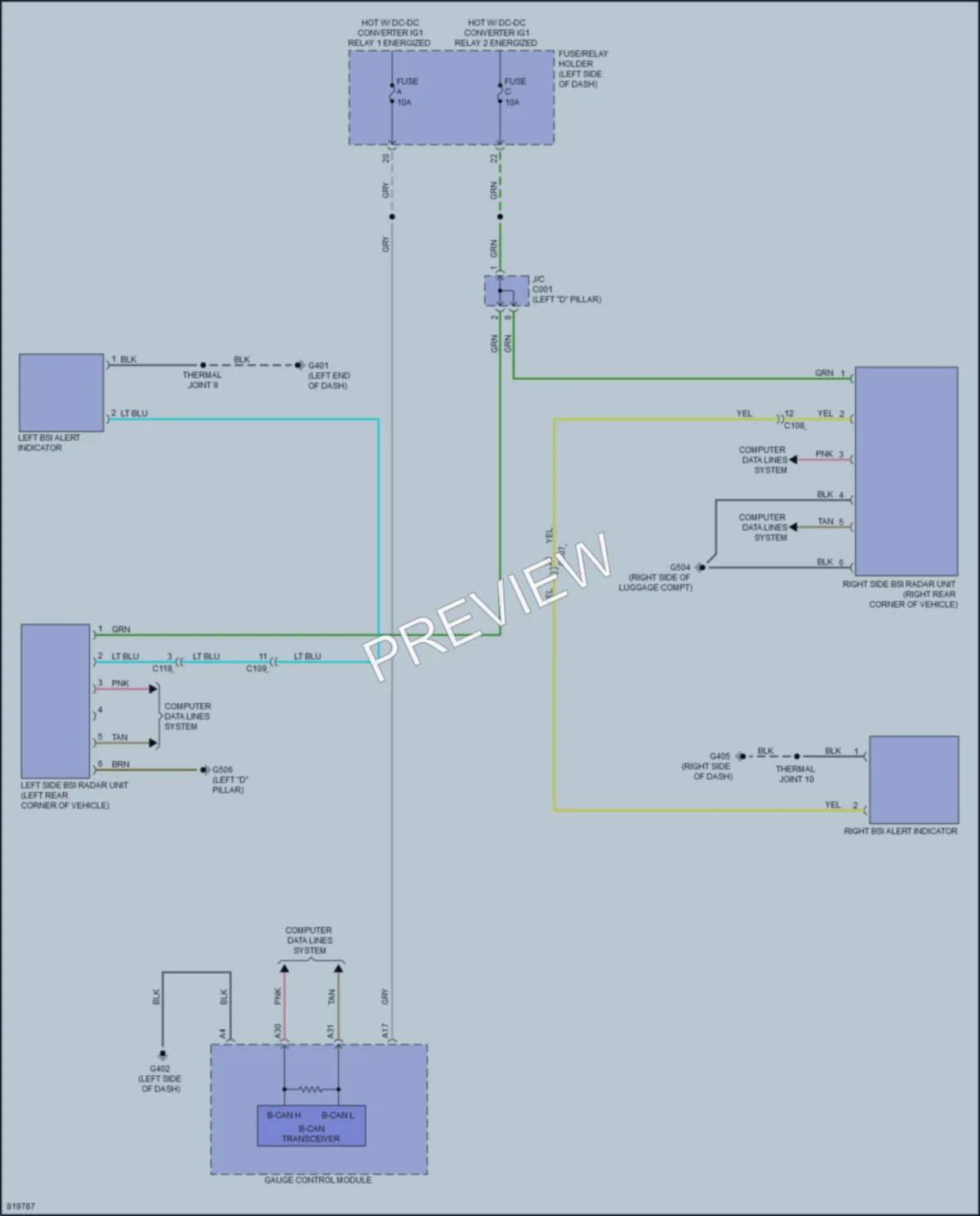 2023 Acura RDX Navigation wiring diagram preview