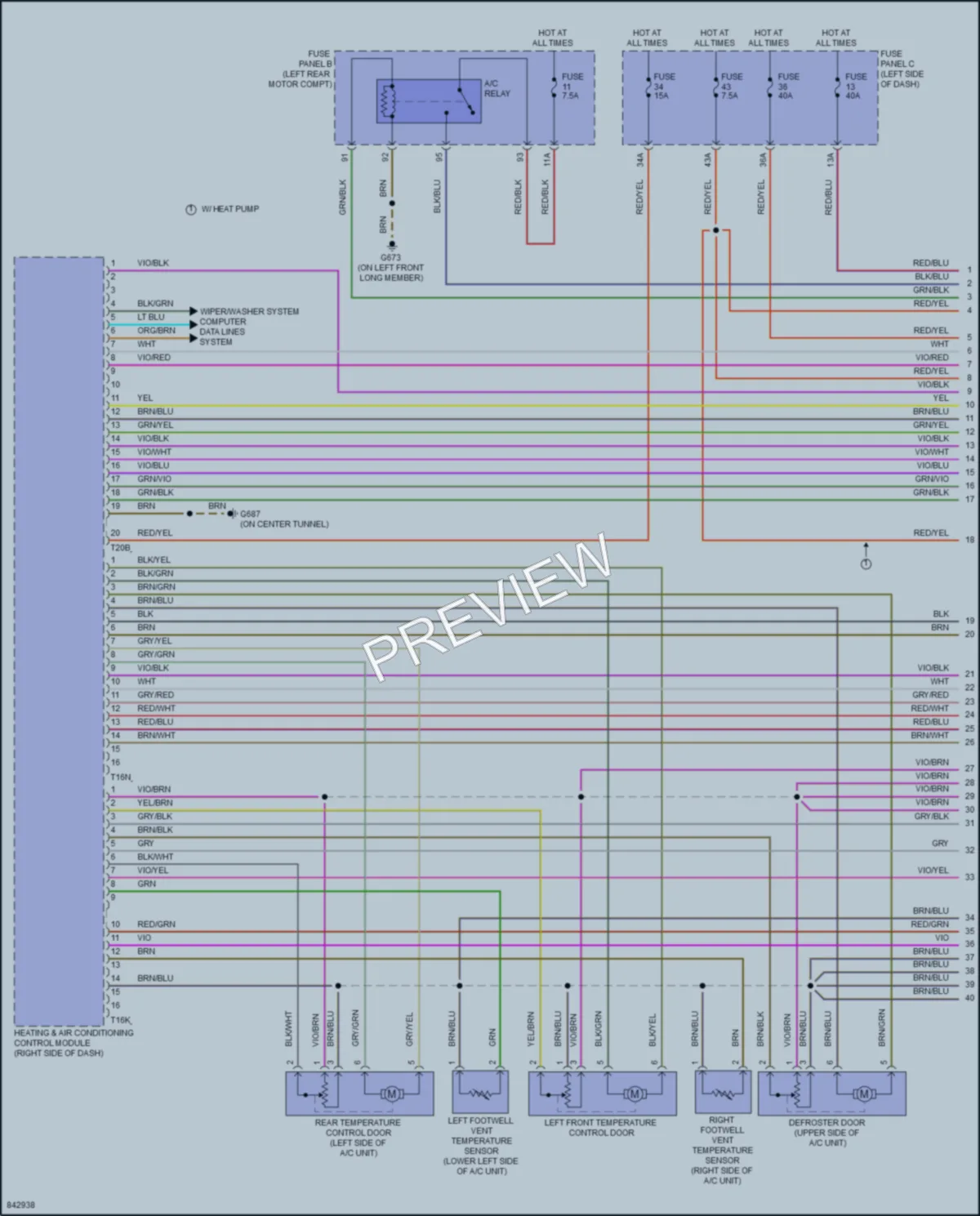 2023 Audi Q4etronSportback Air Conditioning wiring diagram preview
