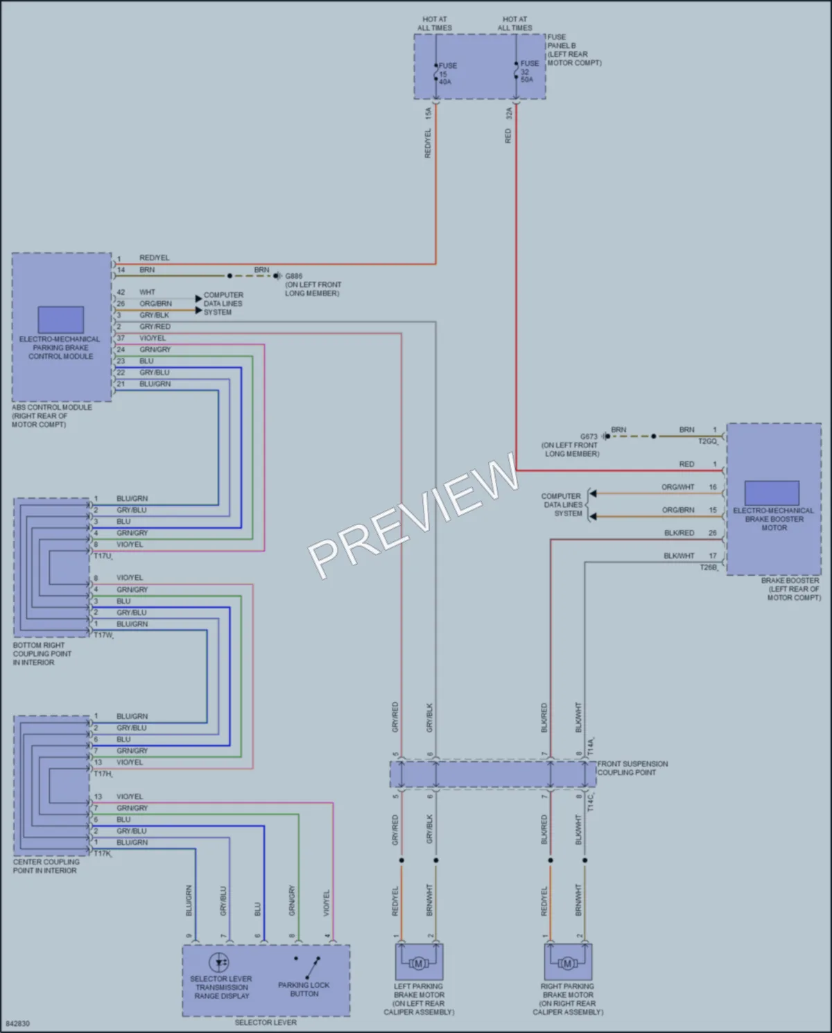 2023 Audi Q4etronSportback Shift Interlock wiring diagram preview