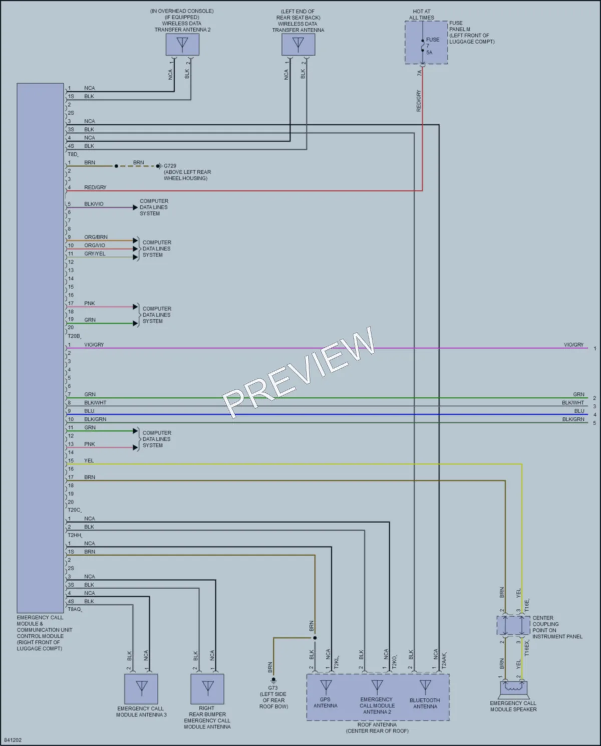 2023 Audi S7 Navigation Wiring Diagrams protected preview