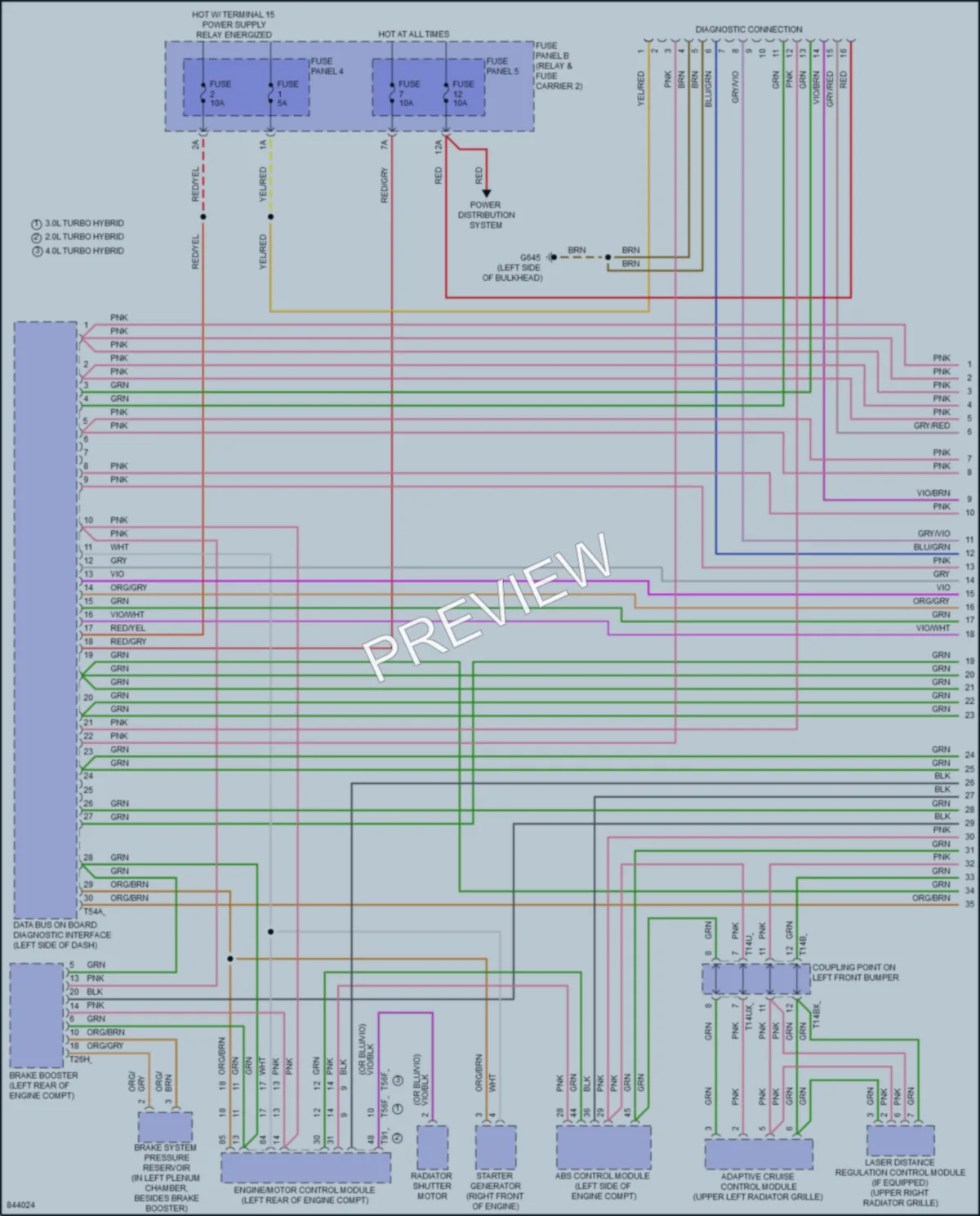 2023 Audi SQ7 Computer Data Lines wiring diagram preview